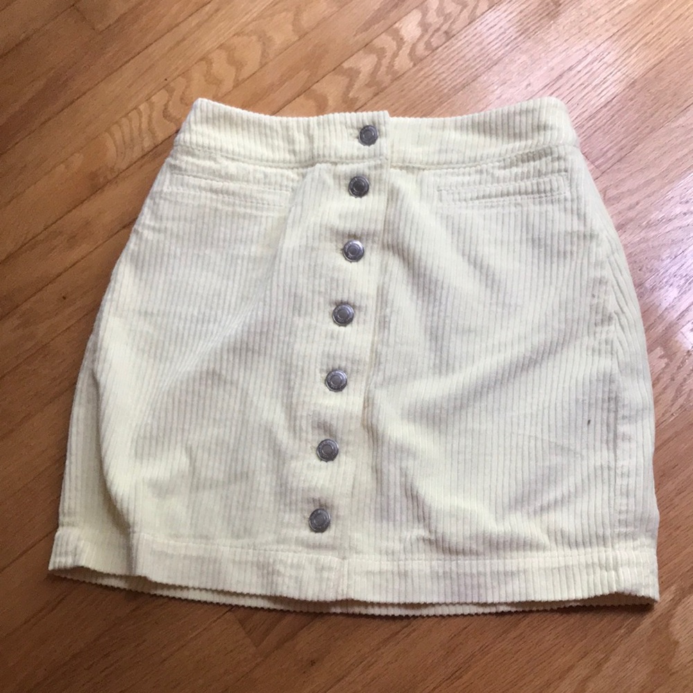 thick corduroy wilfred free mini skirt